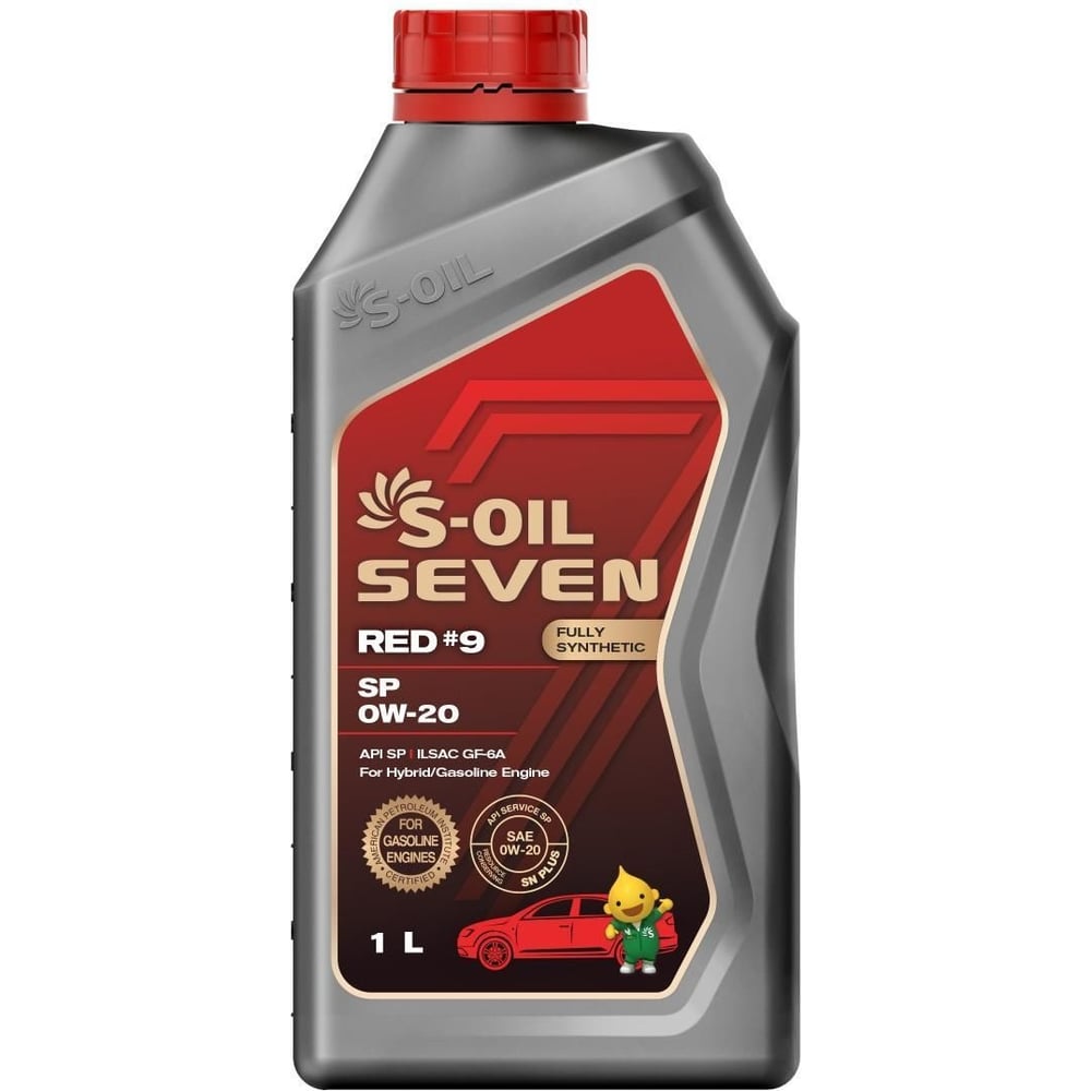 Моторное масло S-OIL SEVEN E108279 1 л - фото 1