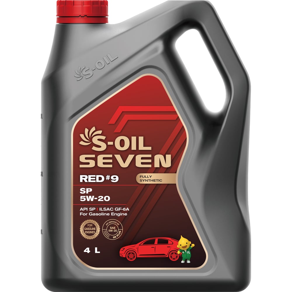 Моторное масло S-OIL SEVEN E108288 4 л - фото 1