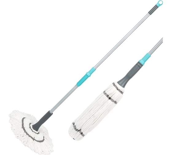 Изображение товара Швабра для пола Рыжий кот ТВИСТ Pro с насадкой из микрофибры MopM12 310498