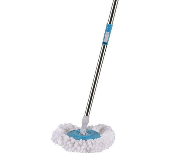 Изображение товара Швабра Рыжий кот Торнадо универсальная, с насадкой из микрофибры 107987