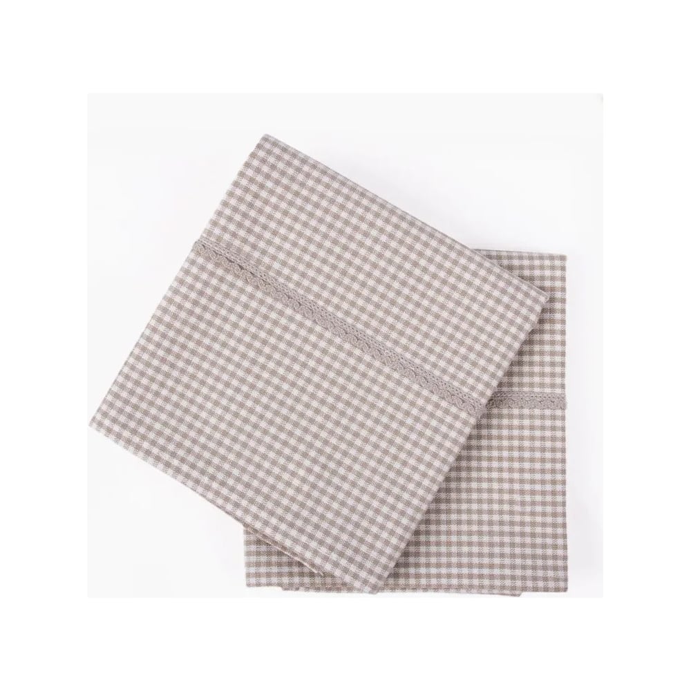 Изображение товара Кухонное полотенце Arya Home Kitchen Line 50x70 2 предмета Soho бежевый 8680943051899