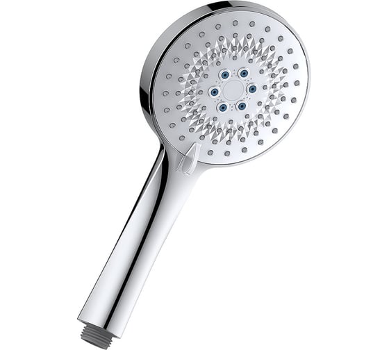 Изображение товара Душевая лейка Lemark "Аксессуары" круглая 3-функциональная Ø111x242 мм, хром, блистер LM8127C