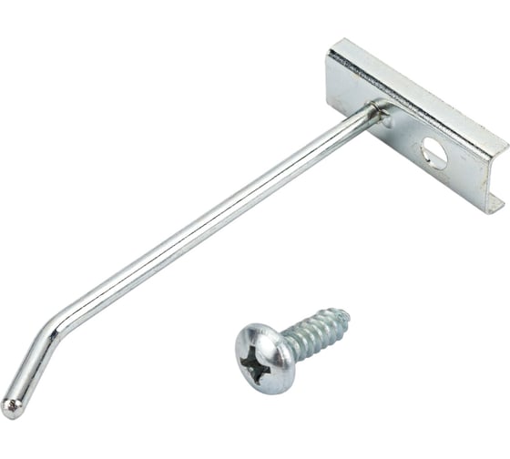 Изображение товара Упаковка крючков для перфорированной панели FERRUM L100, диаметр 4 мм 25 шт 07.111G В0000000127799