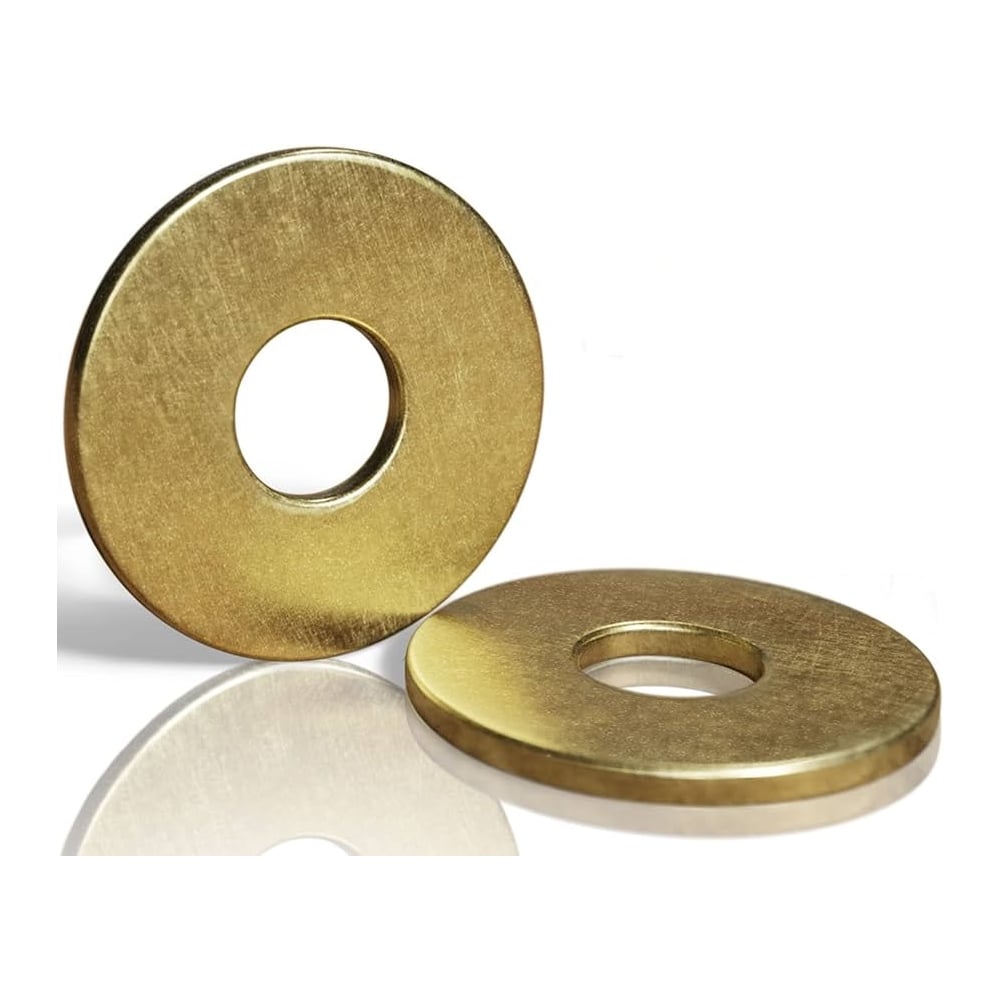 Изображение товара Плоская увеличенная шайба из латуни DIN 9021 M8 500 штук