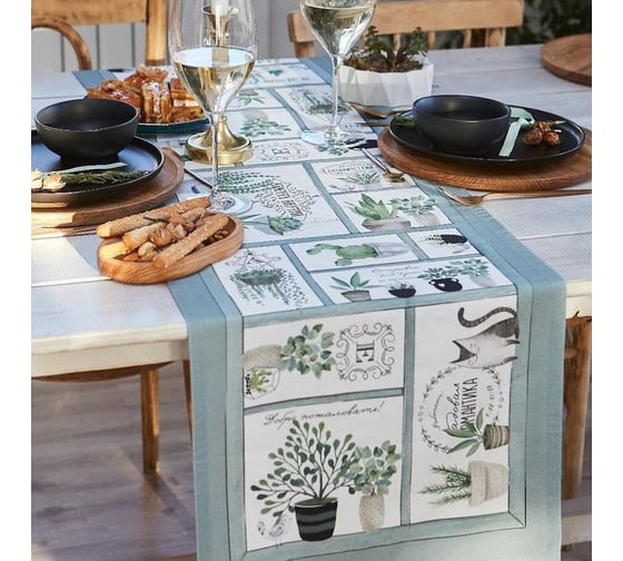 Изображение товара Дорожка Этель Роматника 40х146 см, 100% хлопок, саржа 190 г/м2 4645801