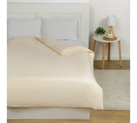 Изображение товара Пододеяльник Этель 175х215, цвет молочный, 100% хлопок, поплин 125г/м2 9241719