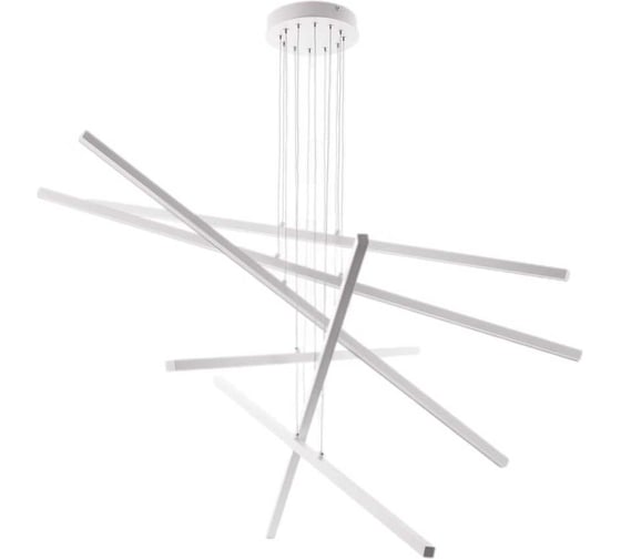 Изображение товара Люстра подвесная Citilux Стиг LED с пультом Белая CL203260