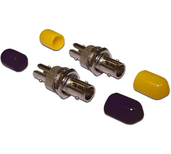 Изображение товара Адаптер оптический LANMASTER ST, SM, металл, симплексный LAN-ST-AM-SM