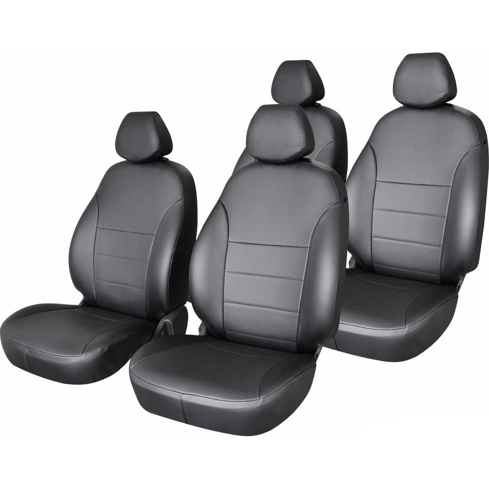 Изображение товара Чехлы на сиденья DEFLY для Toyota Noah 2014-2017 годов, экокожа черная