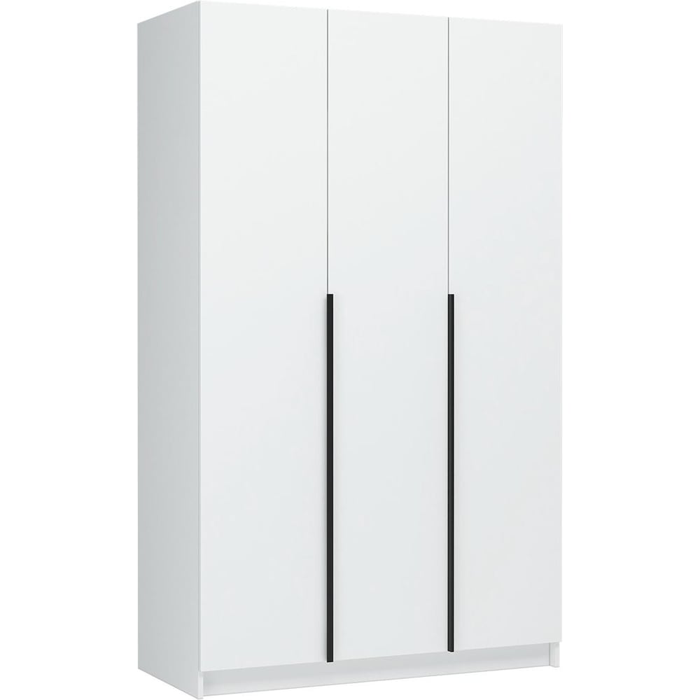 Изображение товара Стильный белый шкаф Широн 1200 из ЛДСП для дома и офиса