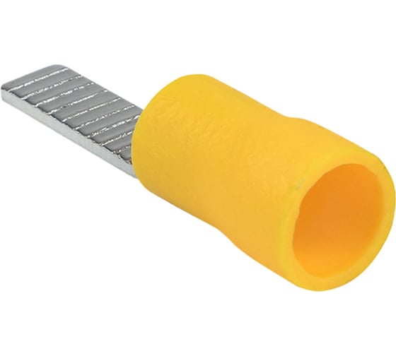 Изображение товара Штыревой плоский наконечник EKF НШПИ, изолированный 2.5-6.0, 50 шт PROxima nshpi-2.5-6.0