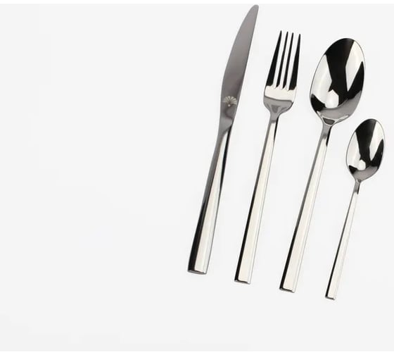 Изображение товара Набор столовых приборов Arya Home Timeless 24 предмета Amber 8680943220769