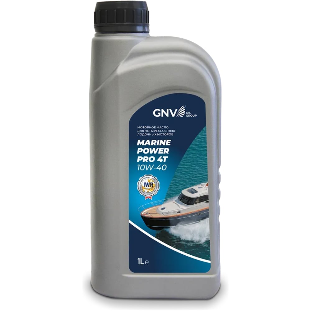 Изображение товара Моторное масло GNV Marine Power Pro 4T 10W-40 1 л Изображение товара Моторное масло GNV Marine Power Pro 4T 10W-40 1 л