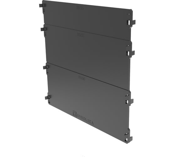 Изображение товара Торцевая заглушка Gidrolica DN 200, для лотка водоотводного, пластиковая 18201