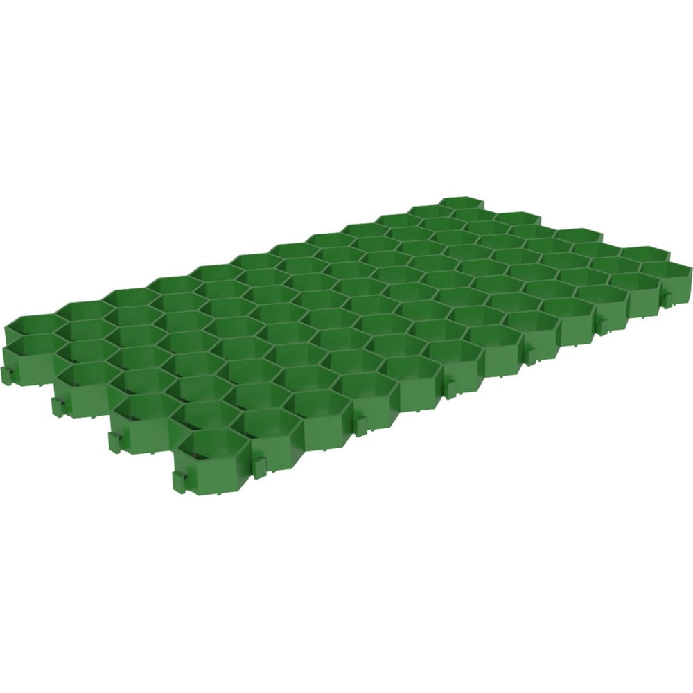фото Газонная решетка gidrolica 700х400х33 мм - пластиковая зеленая 607