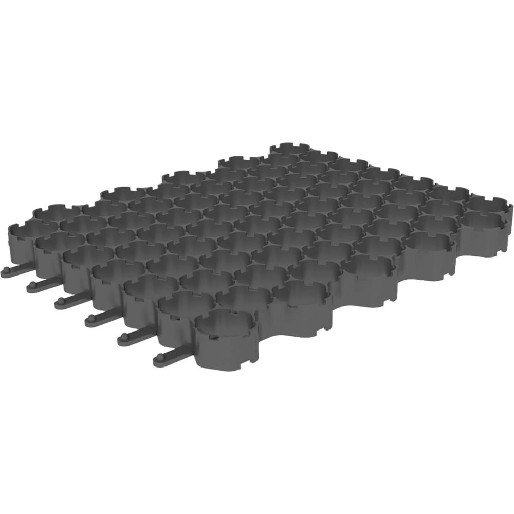 фото Газонная решетка gidrolica 530х430х35 мм, пластиковая, черная 610