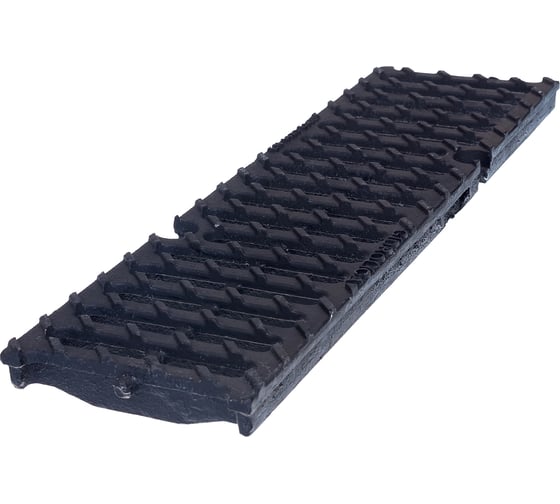 Изображение товара Водоприемная решетка Gidrolica DN 100, 500х140х21 мм, щелевая, чугунная ВЧ, класс Е600 50109E