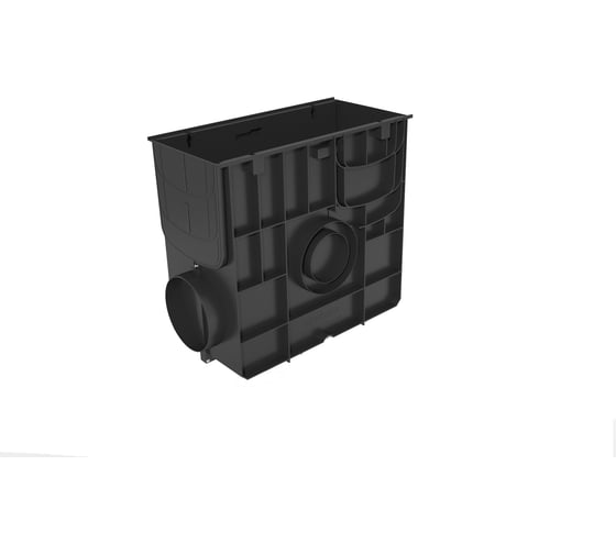 Изображение товара Пескоуловитель Gidrolica Standart DN150-200, 500x260x460мм - пластиковый универсальный 828