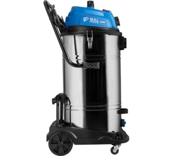 Изображение товара Пылесос BULL AS 6501 + аксессуары 2x1200 Вт, 70 л, 6м кабель, 5м шланг, HEPA 1329490