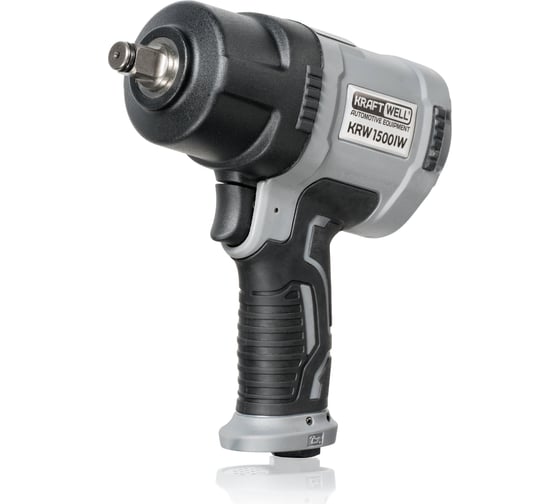 Изображение товара Пневматический ударный гайковерт KraftWell 1/2", 1500 Нм KRW1500IW