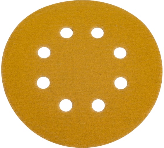 Изображение товара Абразивный круг 125 мм, P220, 8 отв., на липучке, 10 шт TILFLEX TL30-220/10