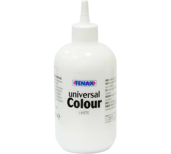 Изображение товара Универсальный краситель для клея Tenax Universal белый, пастообразный, 0.3 л 039211211