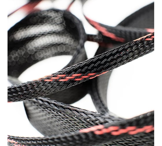 Изображение товара Черная кабельная оплетка Texplet 6..15 мм(150 м) 15PET-10-0 15PET-10-0-150