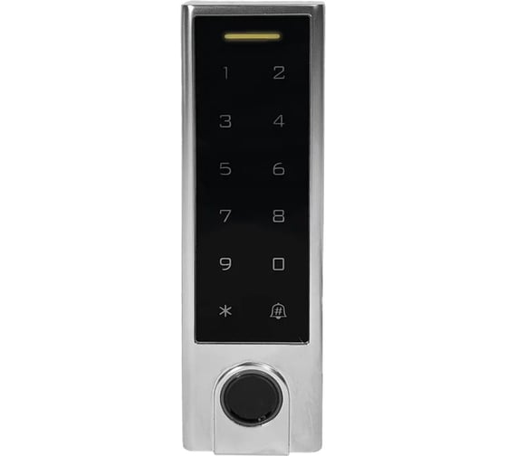 Изображение товара Кодонаборная панель Tantos TS-KBD-Bio Wi-Fi со считывателем отпечатков пальцев, считывателем карт Em-marin / Mifare 00-00307295