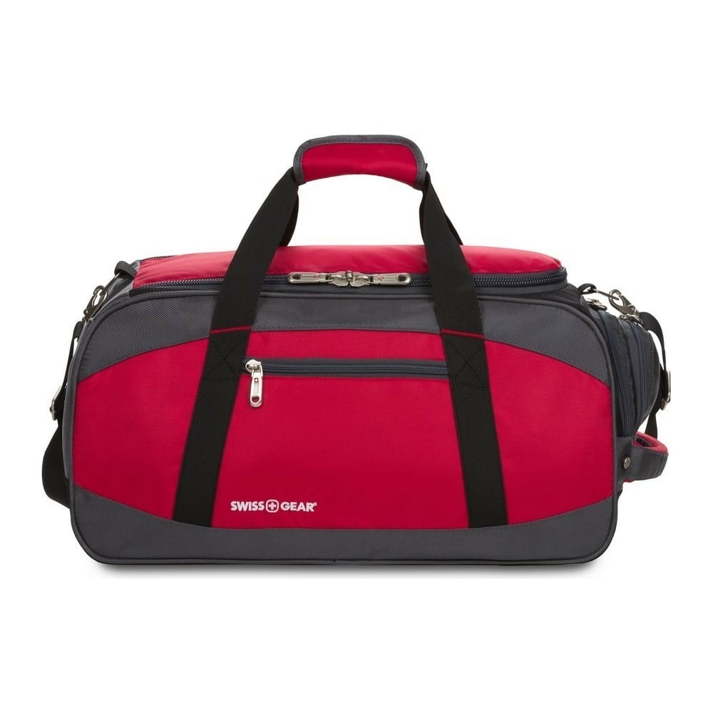 фото Спортивная сумка swissgear, красная, 52х25х30 см, 39 л, sa52744165
