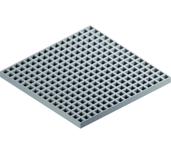 Изображение товара Настил композитный решетчатый Fiberpull стандарт FC ISO 38x38x38 (1220x1800) RAL 7038 FC/ISO/38/38/38/1220/1800/7038