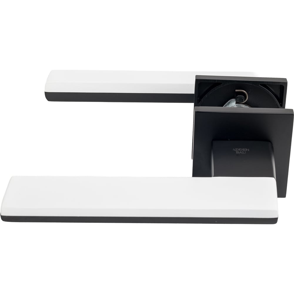 Изображение товара Дверная ручка ADDEN BAU фалевая на квадратной накладке M-WAY Q519 BLACK