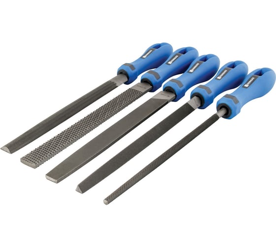 Изображение товара Набор напильников NORGAU NF-SF250 250 мм, H2, 5 предметов 077020250