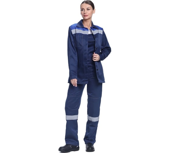 Изображение товара Костюм женский с СОП ИВАРУС "В-2" (к+п/к) ткань смесовая Гренада, размер 56-58, рост 182-188 179 (56/182)