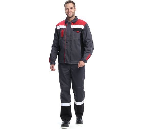 Изображение товара Костюм для защиты от ОПЗ и МВ ИВАРУС Мир-1 куртка+полукомбинезон, размер 52-54, рост 170-176 818 (52/170)