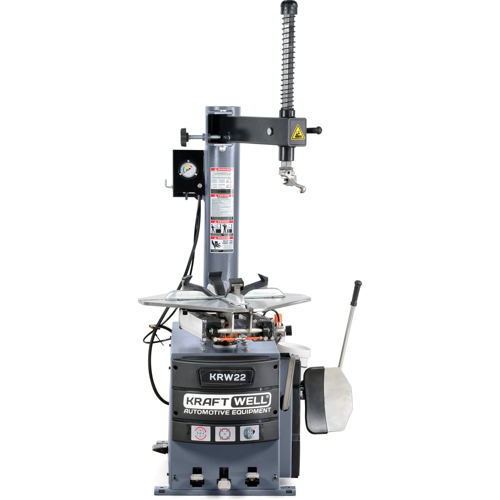 Изображение товара Полуавтоматический шиномонтажный станок KraftWell KRW22/220 профессиональный