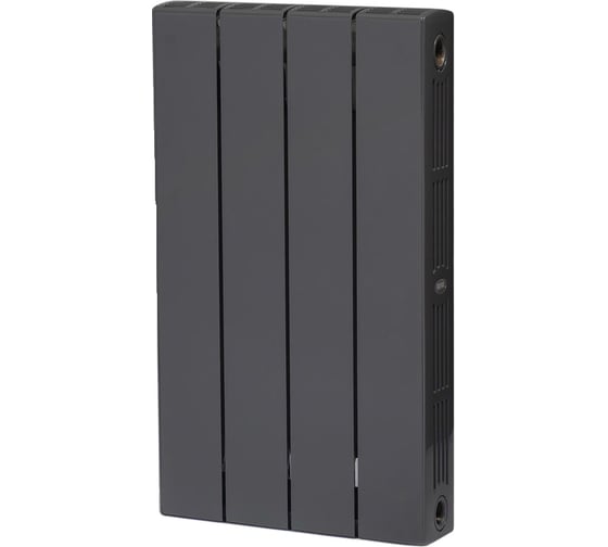 Изображение товара Биметаллический радиатор RIFAR SUPReMO 500 Титан 04 секц. бок. R-SU-500-04-TI