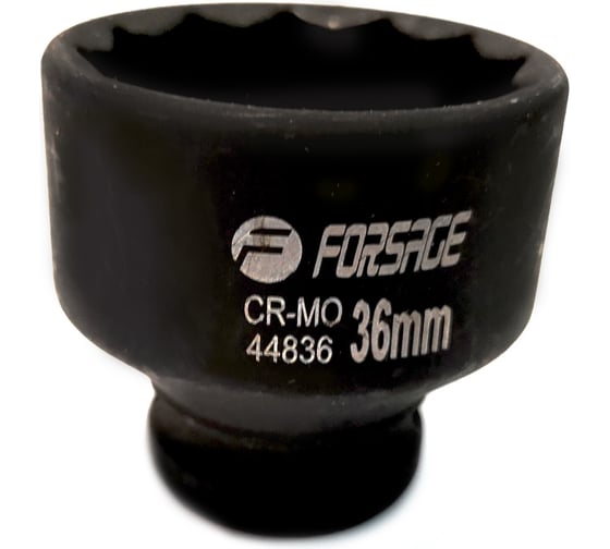 Изображение товара Головка ударная 12-гранная 65 мм, 3/4"DR Forsage F-46865(28339)