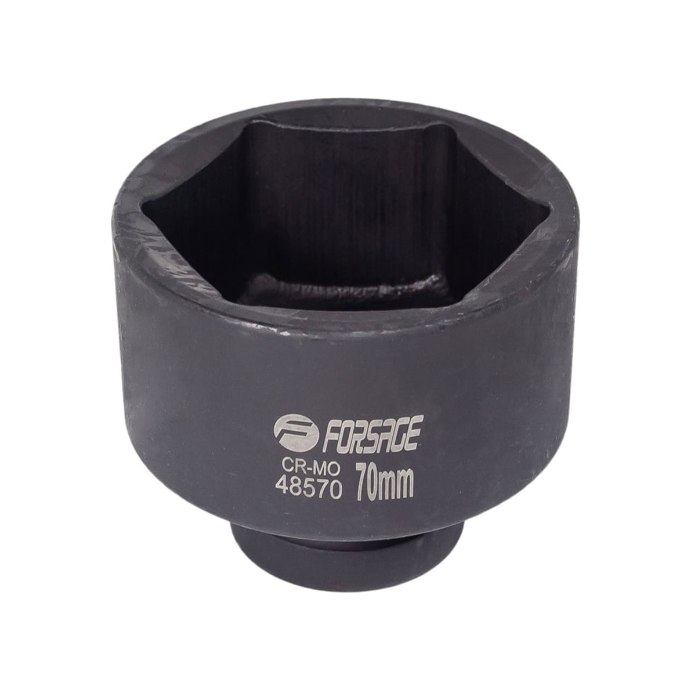Изображение товара Головка ударная 6-гранная 70 мм, 1"DR 6346 Forsage F-48570(6346) Изображение товара Головка ударная 6-гранная 70 мм, 1"DR 6346 Forsage F-48570(6346)
