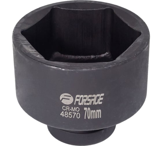 Изображение товара Головка ударная 6-гранная 70 мм, 1"DR 6346 Forsage F-48570(6346)