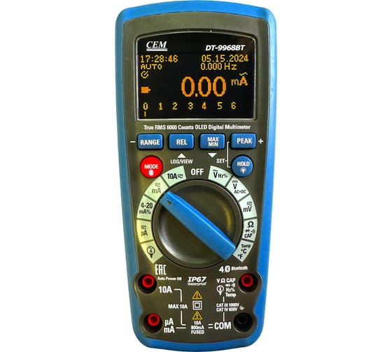 Изображение товара Мультиметр СЕМ DT-9968BT 685170