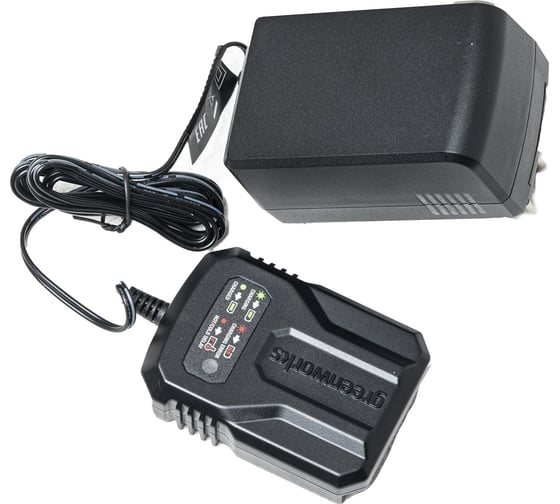 Изображение товара Комплект GreenWorks 40В ЗУ 2946507 + АКБ G40B4А.ч 2927007 2957407