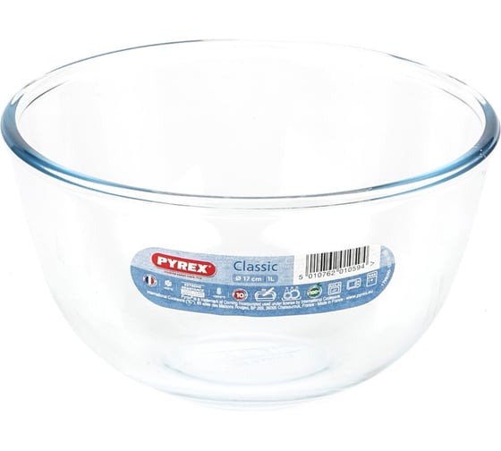 Изображение товара Миска для смешивания жаропрочная PYREX ICONIC'S 17см 179B000/5040