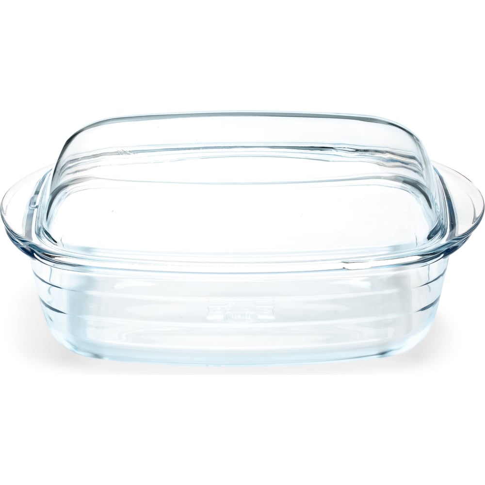 Изображение товара Утятница прямоугольная PYREX 6.5л жаропрочное стекло для духовки и мойки