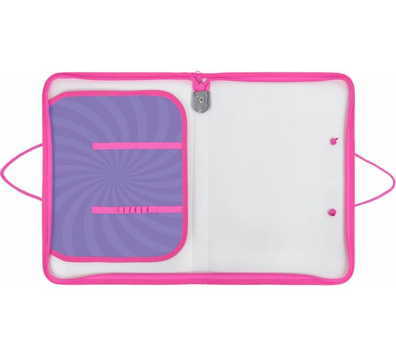 Изображение товара Папка Пифагор для труда на молнии с ручками А4, 1 отд., пластик, органайзер, Anime eyes, 272228