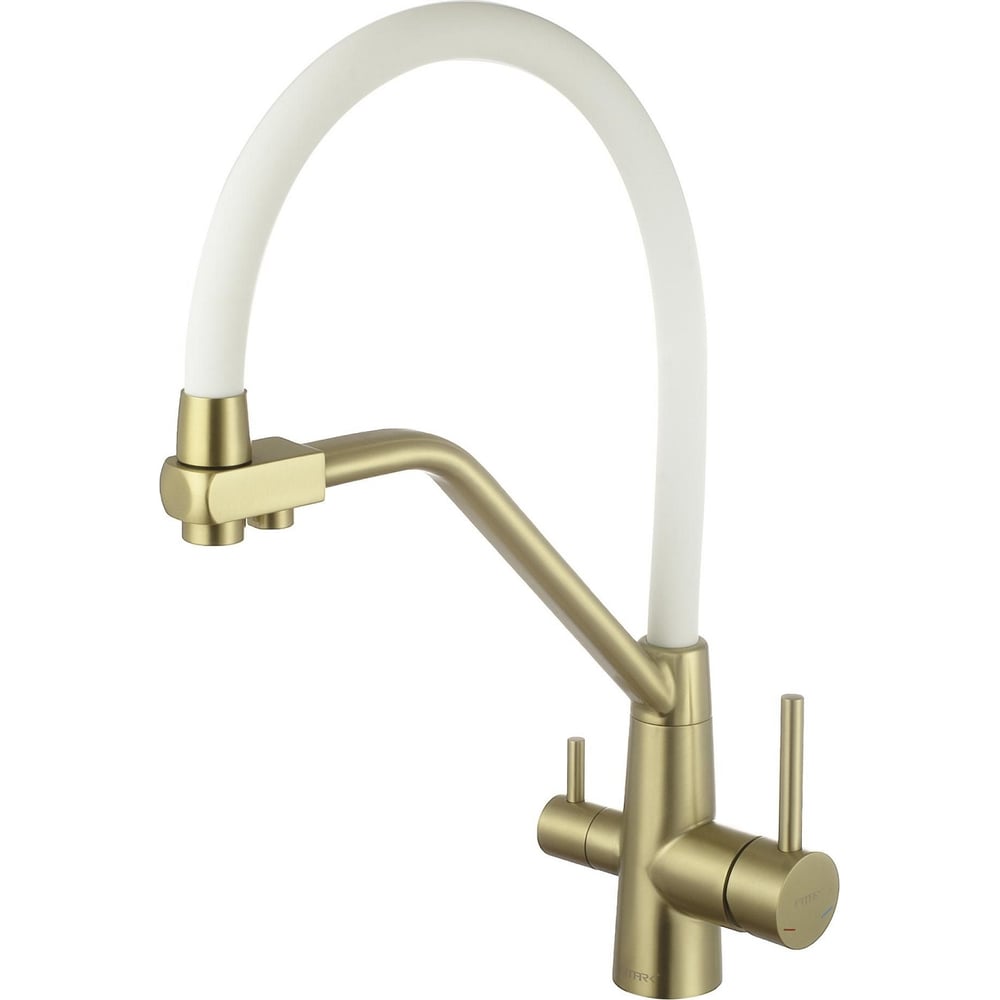 Изображение товара Смеситель для кухонной мойки Fmark под фильтр FS0662-C02 с гибким изливом