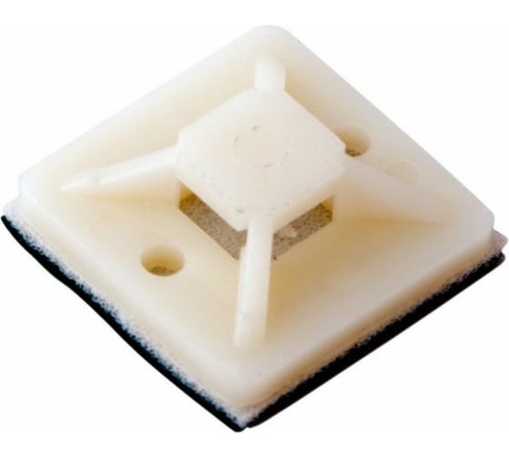 Изображение товара Самоклеящаяся площадка REXANT 25x25 мм, белая, 10 шт. 07-2025-1