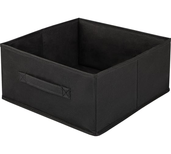 Изображение товара Коробка для хранения Рыжий кот 31x31x15 см, 1 шт, цвет - черный 108040