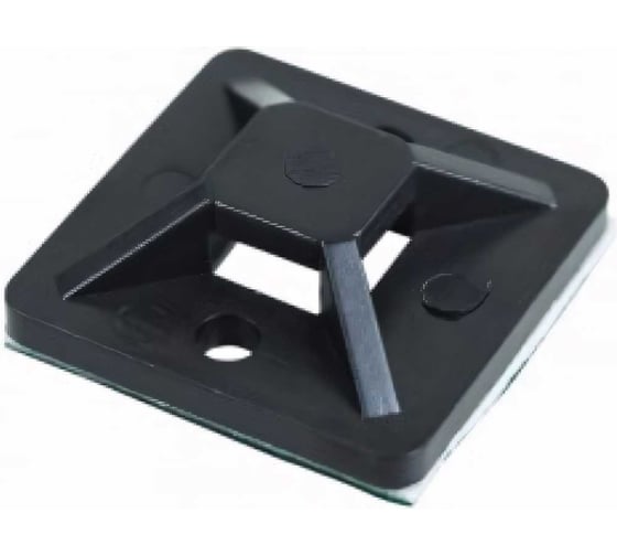 Изображение товара Самоклеящаяся площадка REXANT 20x20 мм, черная, 100 шт. 07-2021