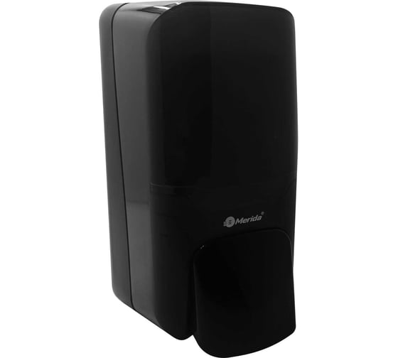 Изображение товара Дозатор жидкого мыла MERIDA HARMONY BLACK MINI 500 мл, ABS-пластик DHC102