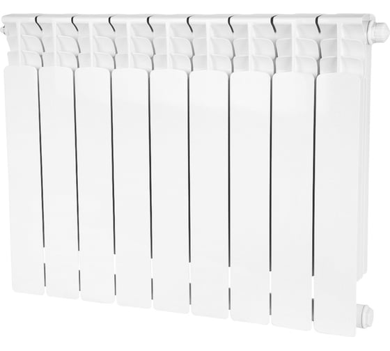 Изображение товара Биметаллический радиатор STOUT Space 500 9 секций, нижнее правое подключение SRB-0320-050009 RG008UKOEJT0L1